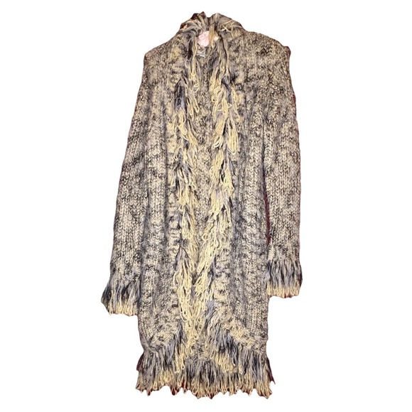Urban outfitters Willow Fringe Cardigan Medium NWOT - Picture 4 of 13
